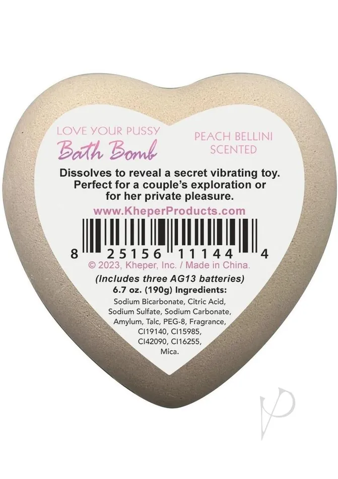Love Your Pussy Bath Bomb Kheper Games Male Sex Toys Love Your Pussy Bath Bomb Kheper Games Male Sex Toys