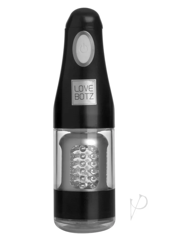 Lovebotz Anal LoveBotz Ultra Bator Thrusting and Swirling Automatic Stroker BlackClear