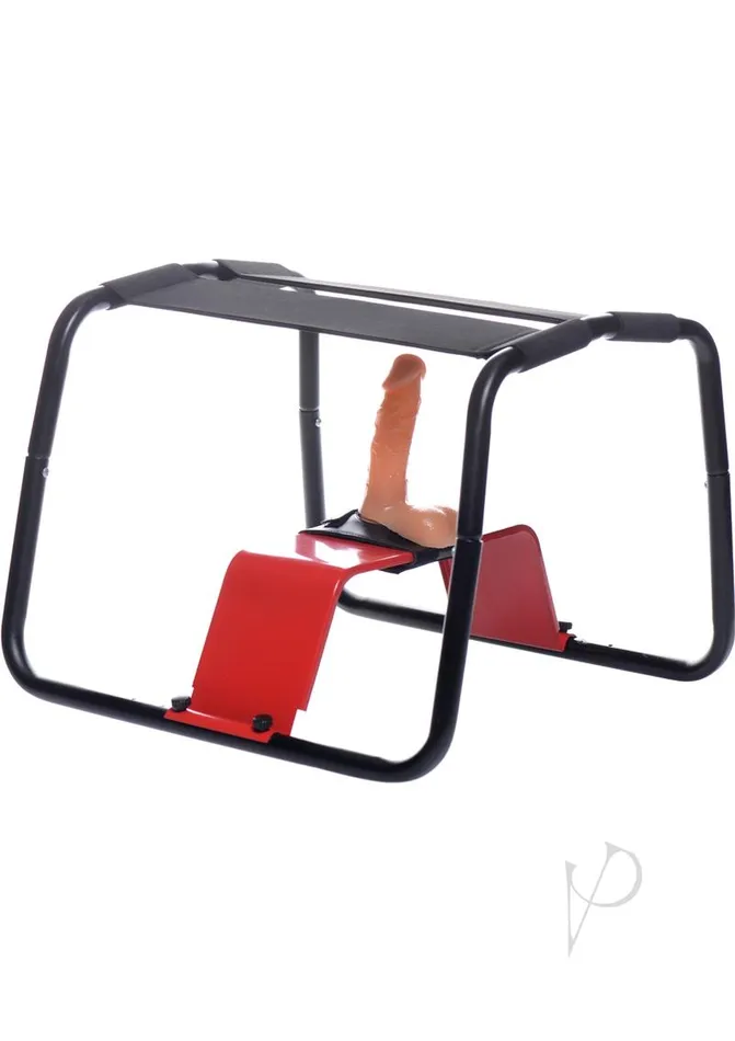 LoveBotz Bangin Bench Extreme Sex Stool Red Lovebotz Anal