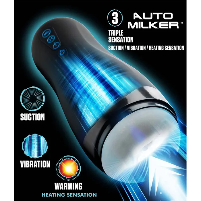 LoveBotz Male Sex Toys The Milker 15X Squeezing Masturbator