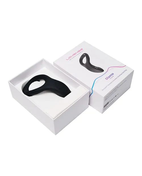 Lovense Diamo App Compatible Vibrating Silicone Cock Ring Black Lovense Male Sex Toys Lovense Diamo App Compatible Vibrating Silicone Cock Ring Black Lovense Male Sex Toys