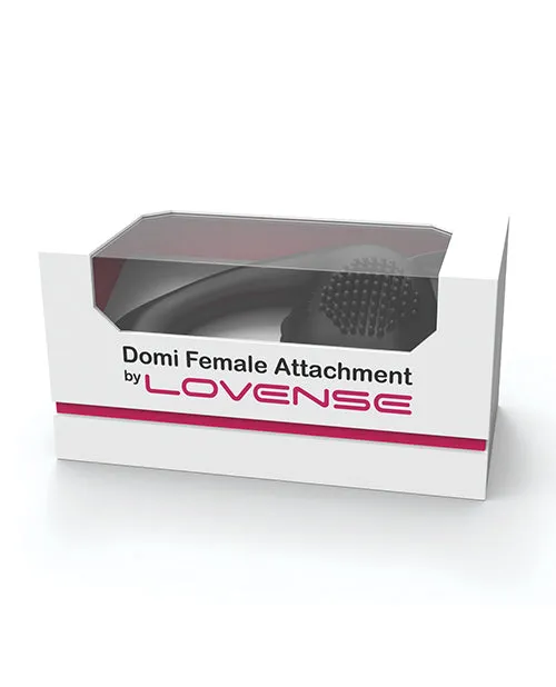 Lovense Female Sex Toys Lovense Domi Silicone Female GSpot Wand Attachment Black Lovense Female Sex Toys Lovense Domi Silicone Female GSpot Wand Attachment Black