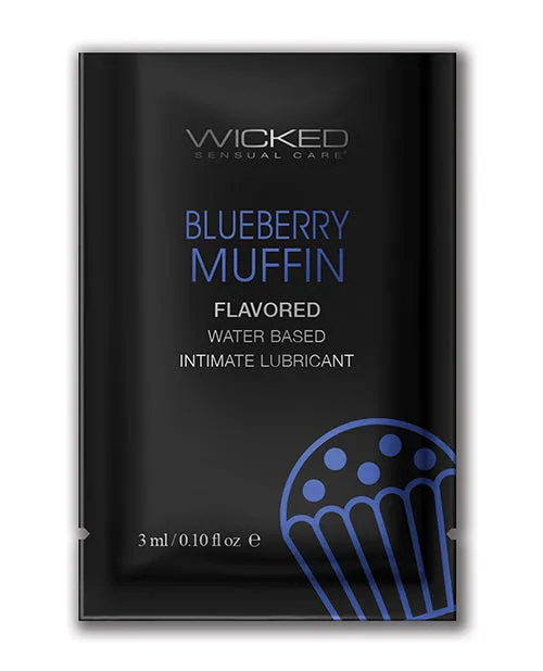 Lubricants Wicked Sensual Care Wicked Sensual Care Water Based Lubricant 1 oz Blueberry Muffin Lubricants Wicked Sensual Care Wicked Sensual Care Water Based Lubricant 1 oz Blueberry Muffin