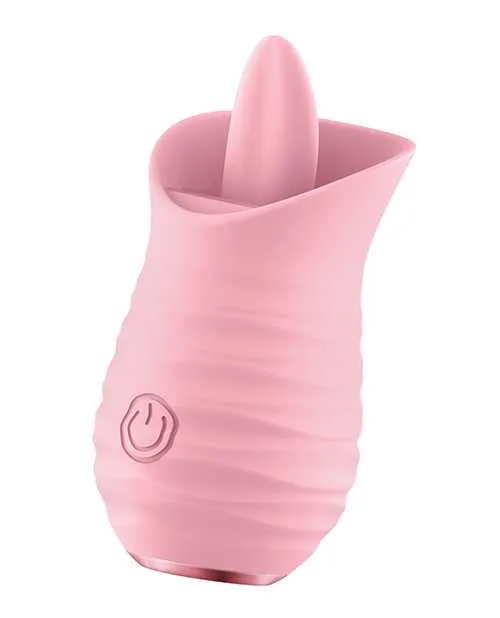 Luv Vibrators Luv Inc Tongue Flickering Vibrator Pink Luv Vibrators Luv Inc Tongue Flickering Vibrator Pink