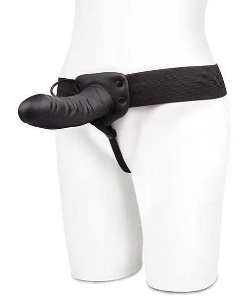 Lux Fetish Female Sex Toys Lux Fetish Unisex Vibrating Hollow StrapOn Dildo with Wired Remote Control 9in Black Lux Fetish Female Sex Toys Lux Fetish Unisex Vibrating Hollow StrapOn Dildo with Wired Remote Control 9in Black