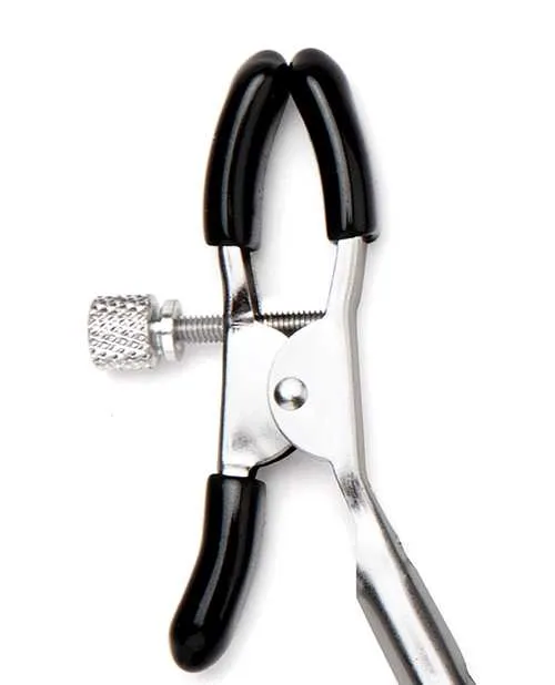 Lux Fetish Lux Fetish Feather Nipple Clamps Black Anal Lux Fetish Lux Fetish Feather Nipple Clamps Black Anal