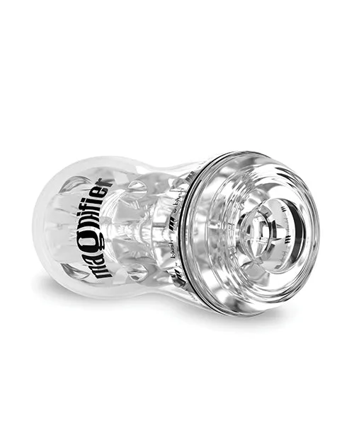 M For Men Male Sex Toys M for Men Soft and Wet Magnifier Stroker Clear