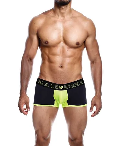 Male Basics Neon Trunk Yellow LG Malebasics Male Sex Toys