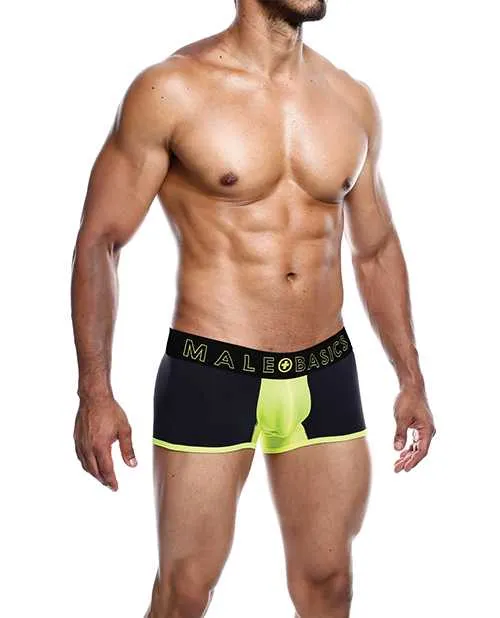 Male Basics Neon Trunk Yellow LG Malebasics Male Sex Toys Male Basics Neon Trunk Yellow LG Malebasics Male Sex Toys