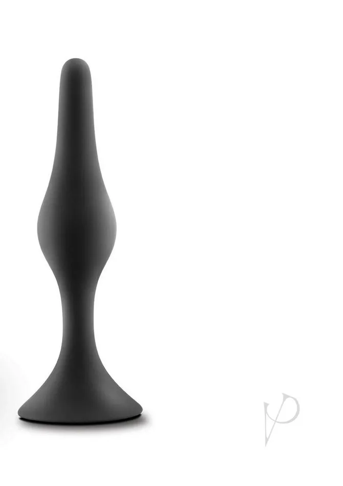 Male Sex Toys Anal Adventures Platinum Silicone Beginner Plug Medium Black Anal Adventures Male Sex Toys Anal Adventures Platinum Silicone Beginner Plug Medium Black Anal Adventures