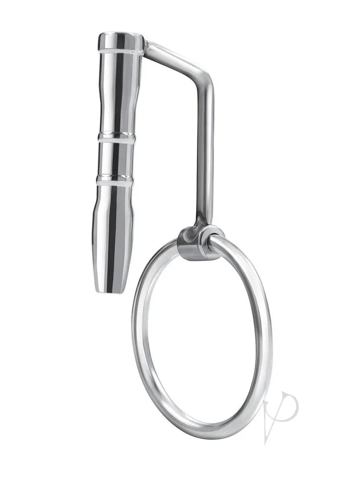 Male Sex Toys Blue Line Cand B Gear Blue Line Stainless Steel Sperm Stopper With Glans Ring Male Sex Toys Blue Line Cand B Gear Blue Line Stainless Steel Sperm Stopper With Glans Ring