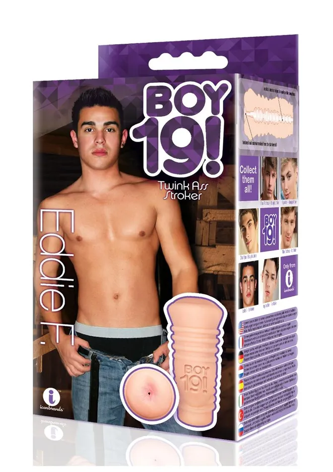 Male Sex Toys Boy 19 Teen Twink Stroker Eddie F Boy 19