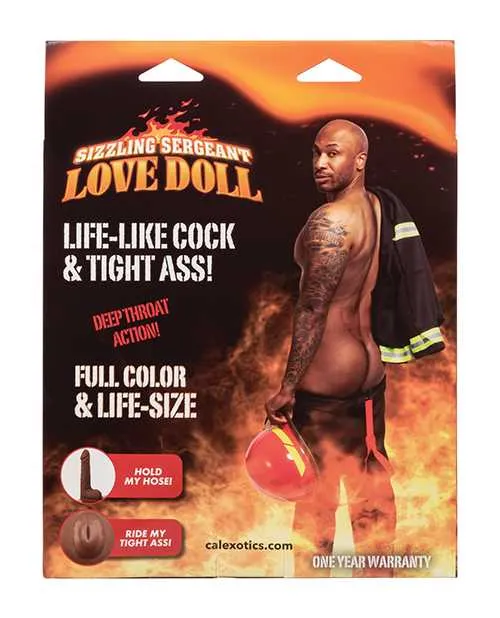 Male Sex Toys Cal Exotics Sizzling Sergeant Love Doll Chocolate