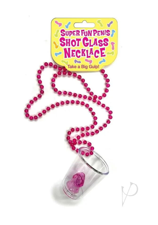 Male Sex Toys Candyprints Party Super Fun Penis Shot Glass Necklace