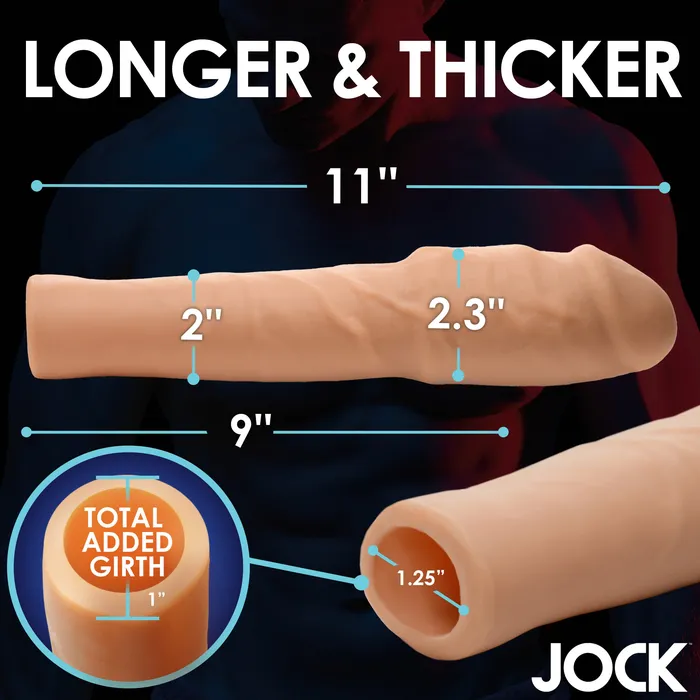 Male Sex Toys Curve Toys Extra Thick 2 Inch Penis Extension