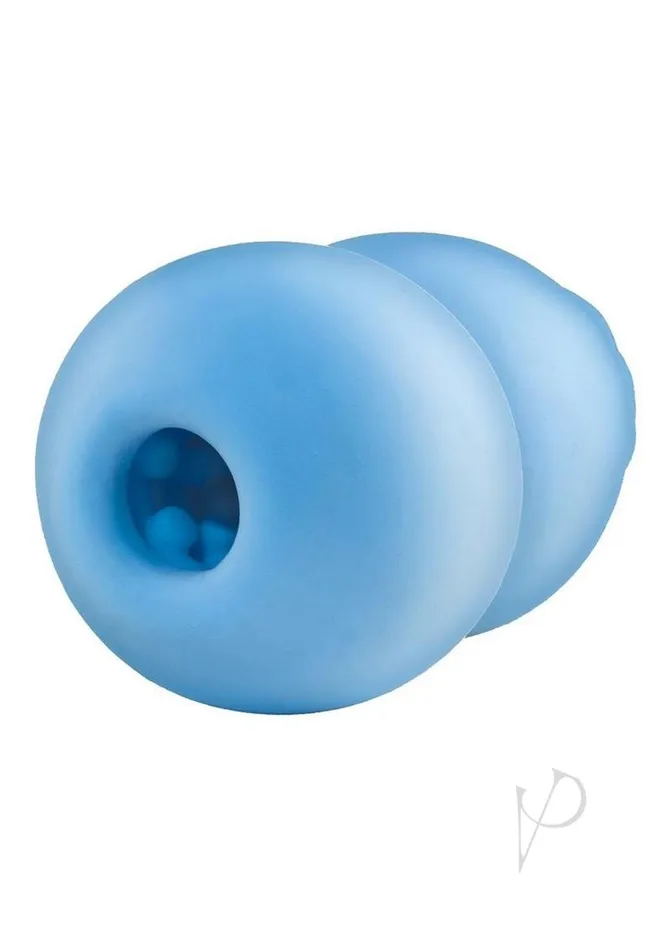 Male Sex Toys Delite Heated Rose Rechargeable Masturbator Blue Delite