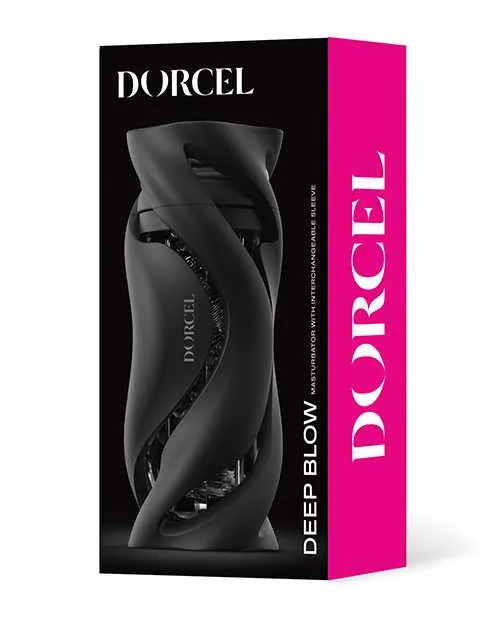 Male Sex Toys Dorcel Dorcel Deep Blow Masturbator Black Male Sex Toys Dorcel Dorcel Deep Blow Masturbator Black