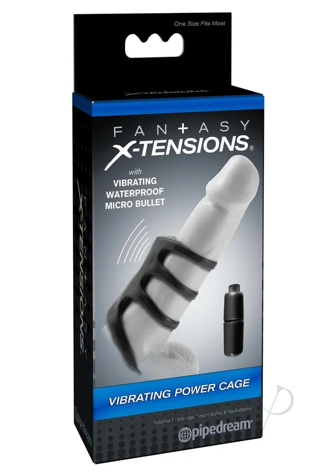 Male Sex Toys Fantasy XTensions Vibrating Power Cage Waterproof 35in Black Fantasy X Tensions Male Sex Toys Fantasy XTensions Vibrating Power Cage Waterproof 35in Black Fantasy X Tensions