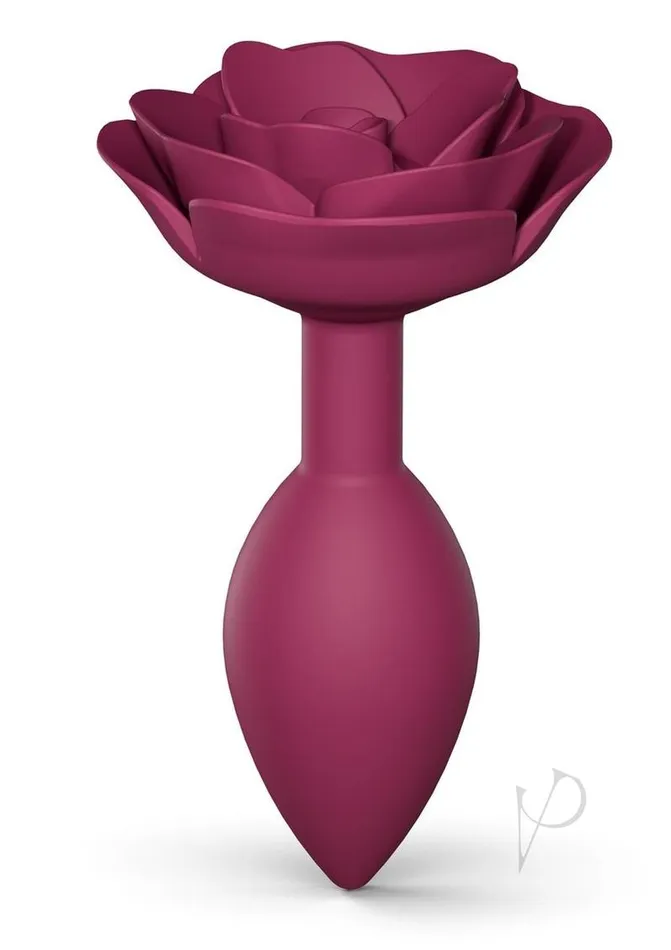 Male Sex Toys Love To Love Open Roses Silicone Anal Plug Medium Plum Star