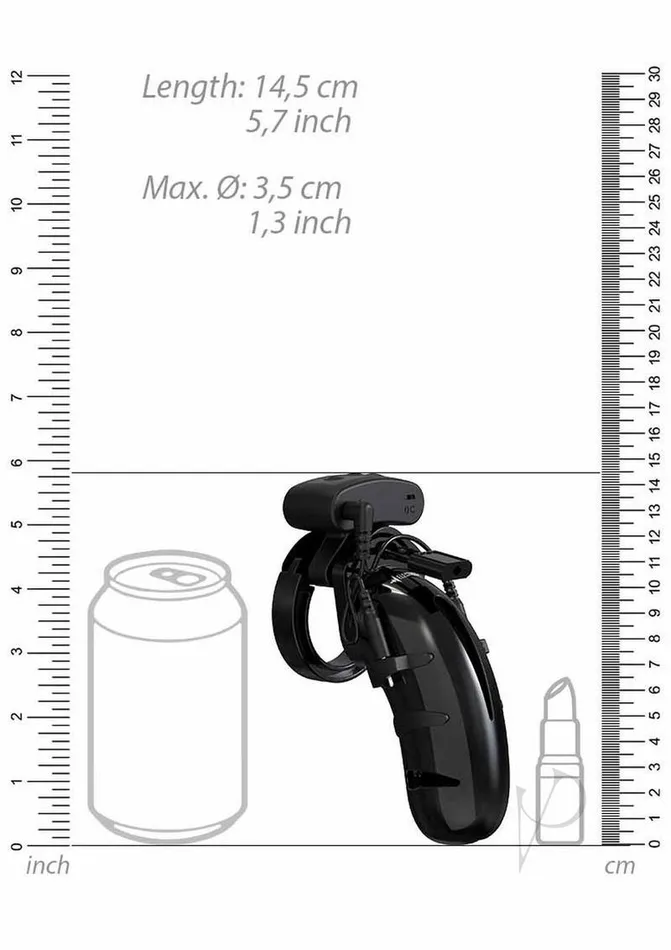 Male Sex Toys Man Cage ManCage Model 22 Chastity Cock Cage with Electro 45in Black Male Sex Toys Man Cage ManCage Model 22 Chastity Cock Cage with Electro 45in Black