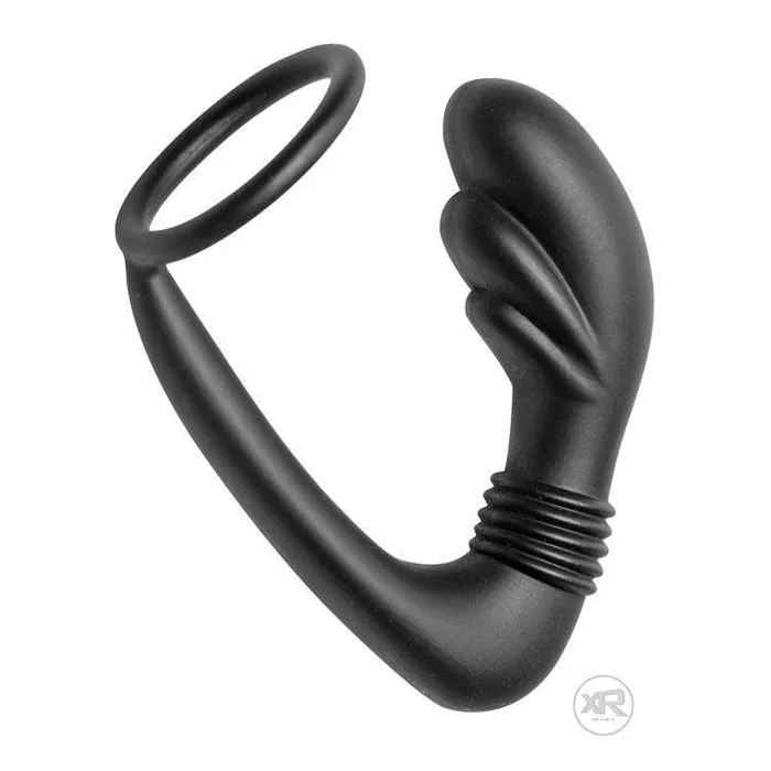 Male Sex Toys Master Series Cobra Silicone Prostate Massager and Cock Ring
