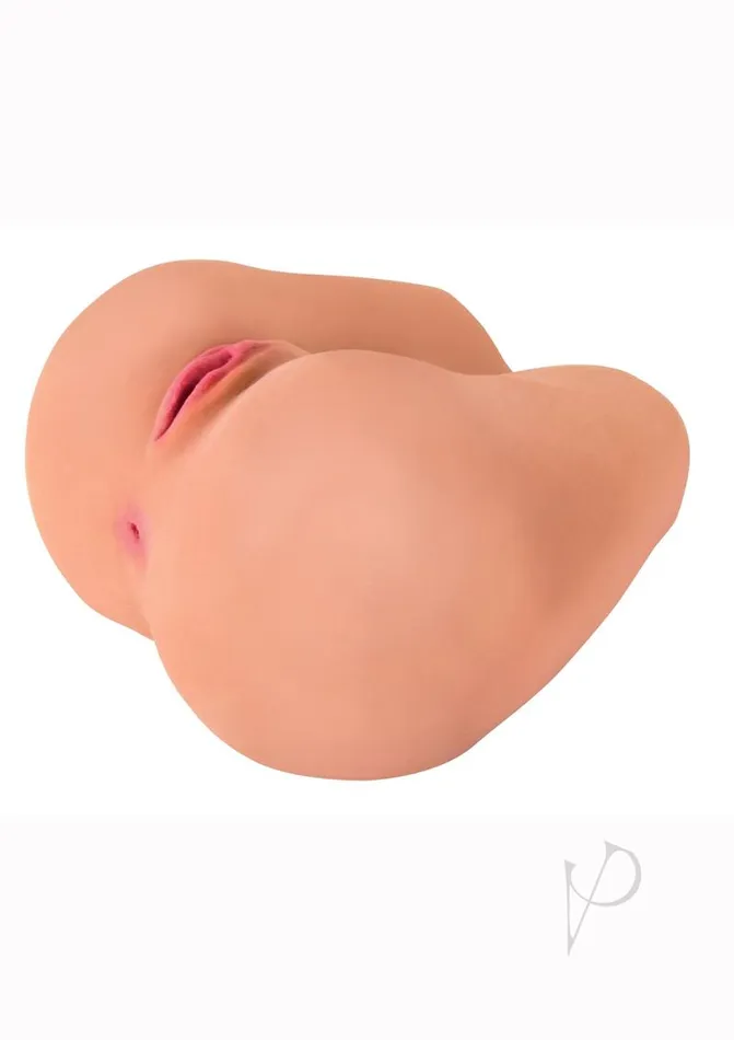 Male Sex Toys Mistress Mistress Maddie Vibrating BioSkin Missionary Stroker Pussy and Ass Vanilla