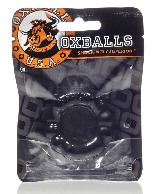Male Sex Toys Oxballs Oxballs Atomic Jock The 6 Pack Sport Cock Ring Black