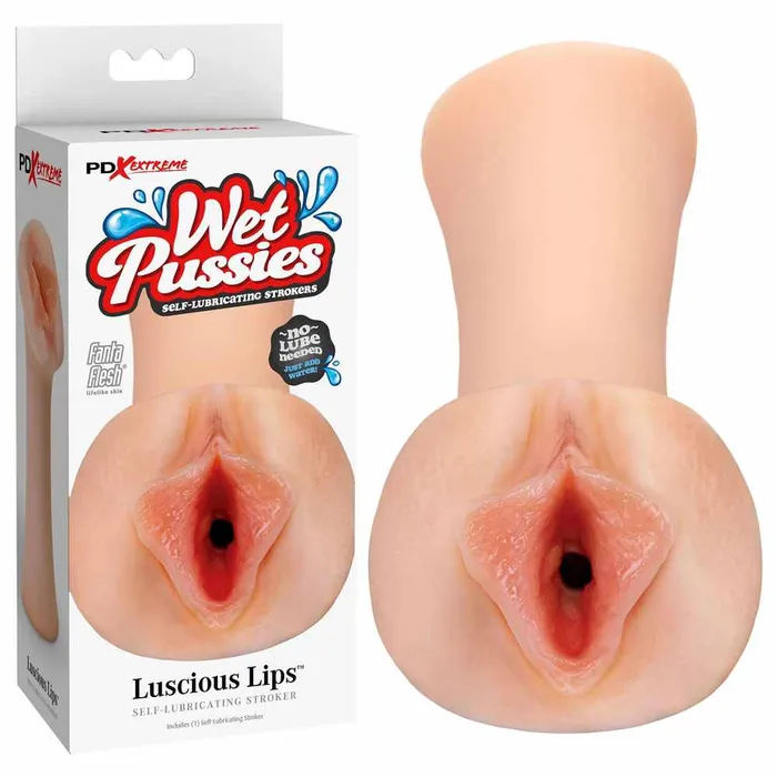 Male Sex Toys Pipedream PDX Extreme Wet Pussies Luscious Lips Vagina Stroker Male Sex Toys Pipedream PDX Extreme Wet Pussies Luscious Lips Vagina Stroker
