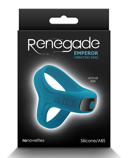 Male Sex Toys Renegade Renegade Emperor Rechargeable Silicone Vibrating Cock Ring Teal Male Sex Toys Renegade Renegade Emperor Rechargeable Silicone Vibrating Cock Ring Teal