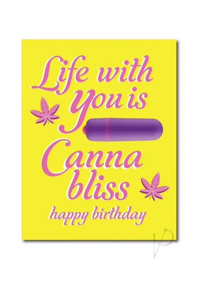 Male Sex Toys Rock Candy Toys NaughtyVibes Life With You CannaBliss Birthday Greeting Card