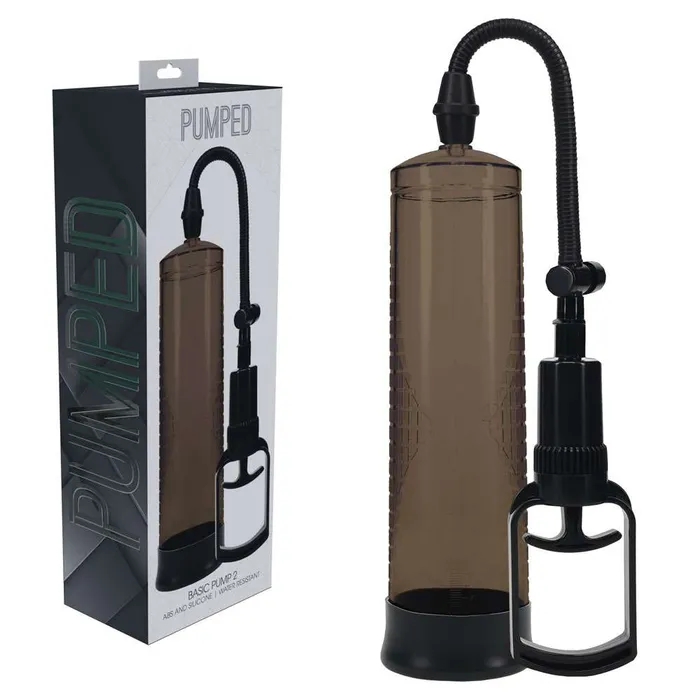 Male Sex Toys Shots Toys Pumped Basic Penis Pump 2 Black