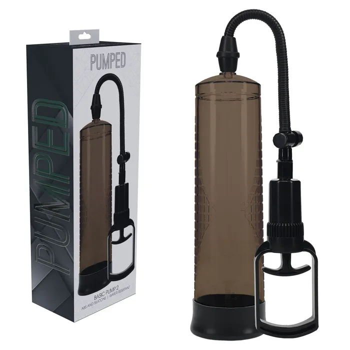 Male Sex Toys Shots Toys Pumped Basic Penis Pump 2 Black