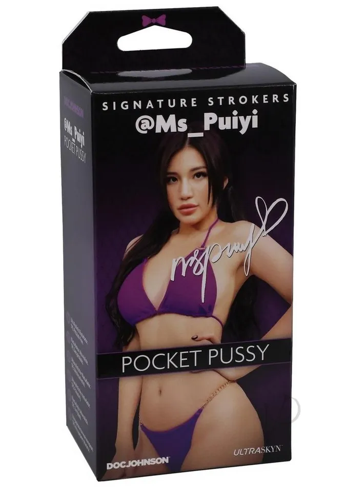 Male Sex Toys Signature Strokers Signature Strokers Girls of Social Media MsPuiyi Pocket Masturbator Pussy Vanilla