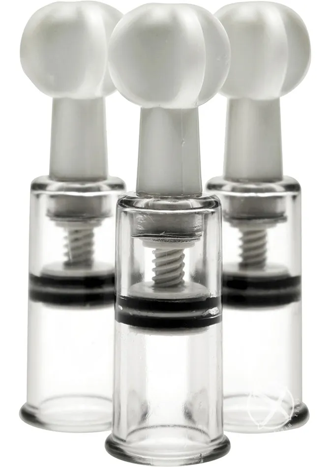 Male Sex Toys Size Matters Size Matters Twisted Triplets Nipple and Clit Suckers