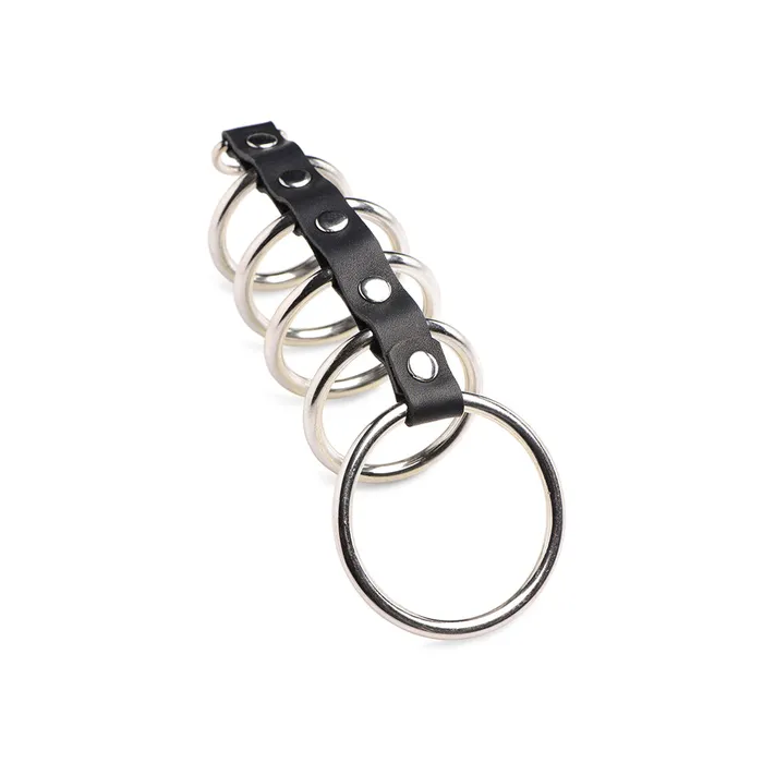 Male Sex Toys Strict Leather Gates of Hell Snakecharmer Cage with DRing