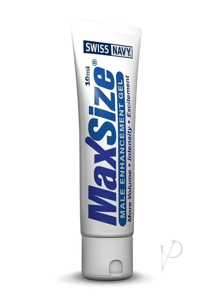 Male Sex Toys Swiss Navy MAX Size Cream 10ml Tube Swiss Navy