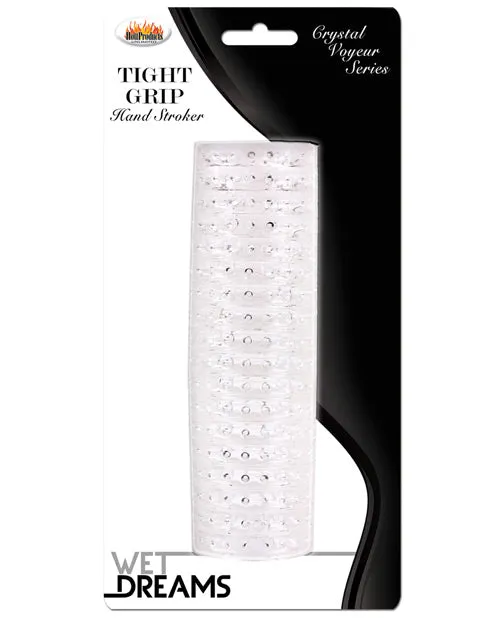 Male Sex Toys Wet Dreams Wet Dreams Tight Grip Stroker Clear