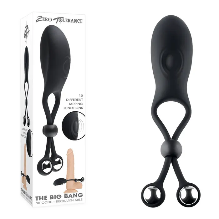 Male Sex Toys Zero Tolerance Zero Tolerance THE BIG BANG Vibrating Adjustable Cock Ring Male Sex Toys Zero Tolerance Zero Tolerance THE BIG BANG Vibrating Adjustable Cock Ring