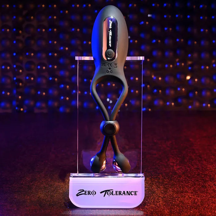 Male Sex Toys Zero Tolerance Zero Tolerance THE BIG BANG Vibrating Adjustable Cock Ring