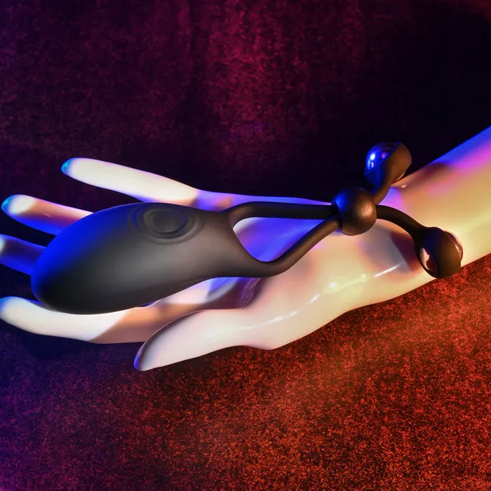 Male Sex Toys Zero Tolerance Zero Tolerance THE BIG BANG Vibrating Adjustable Cock Ring