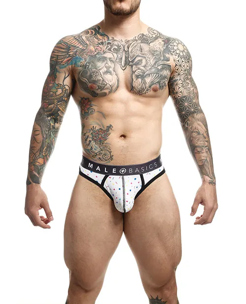 Malebasics Male Basics Sexy Pouch Thong Confetti SM Male Sex Toys