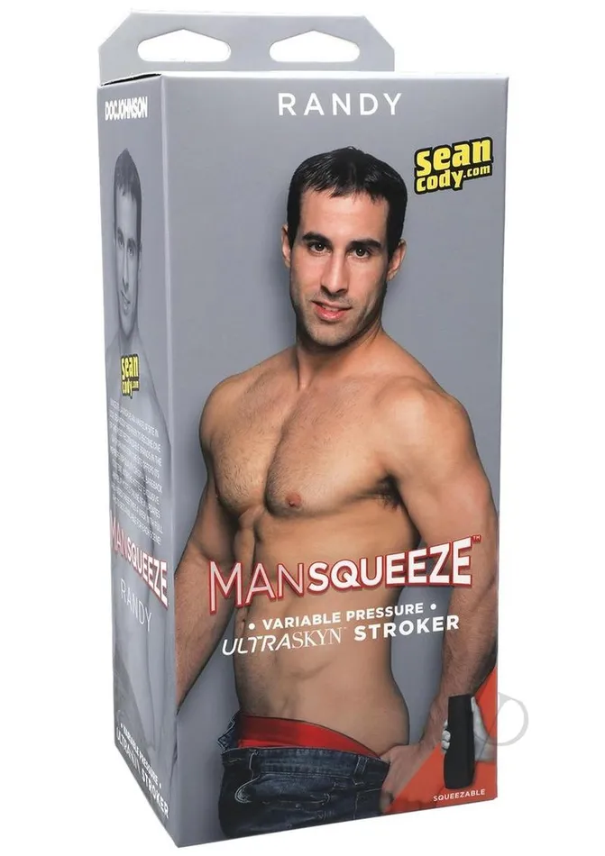 Man Squeeze Male Sex Toys Man Squeeze Randy Ultraskyn Masturbator Butt Vanilla
