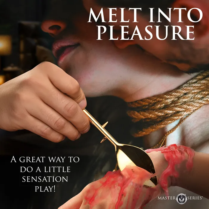 Master Series Anal Drip Sensation Scraper and Waxplay Candle Set