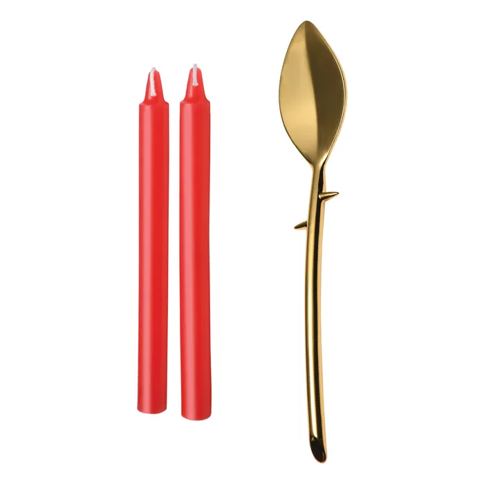 Master Series Anal Drip Sensation Scraper and Waxplay Candle Set