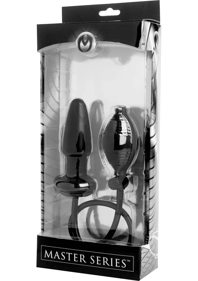 Master Series Anal Master Series Expand Inflatable Anal Plug Black