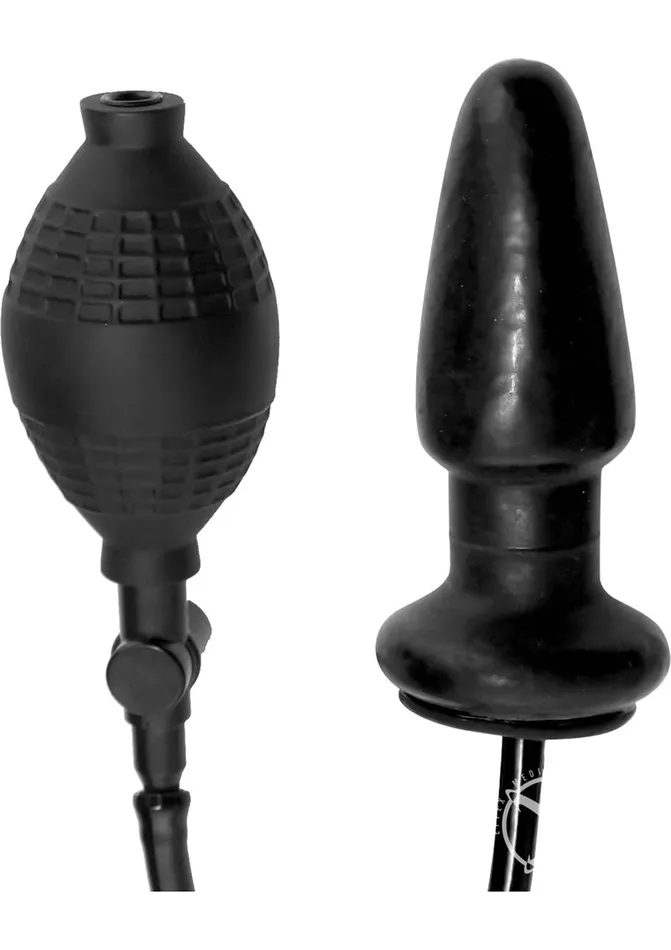 Master Series Anal Master Series Expand Inflatable Anal Plug Black