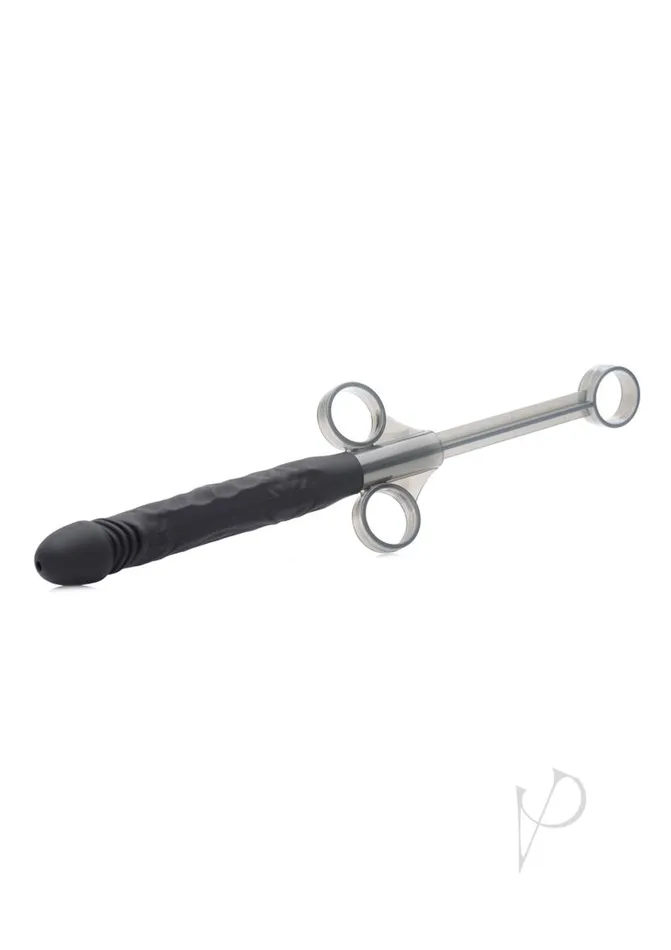 Master Series Anal Master Series Jizz Shooter Silicone Lubricant Launcher Black