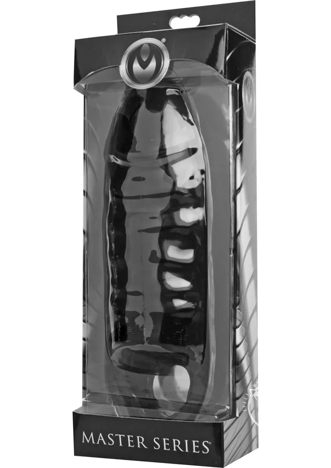 Master Series Anal Master Series XL Black Mamba Cock Sheath Black