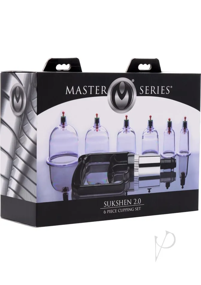 Master Series Male Sex Toys Master Series Sukshen 6 Piece Cupping Set