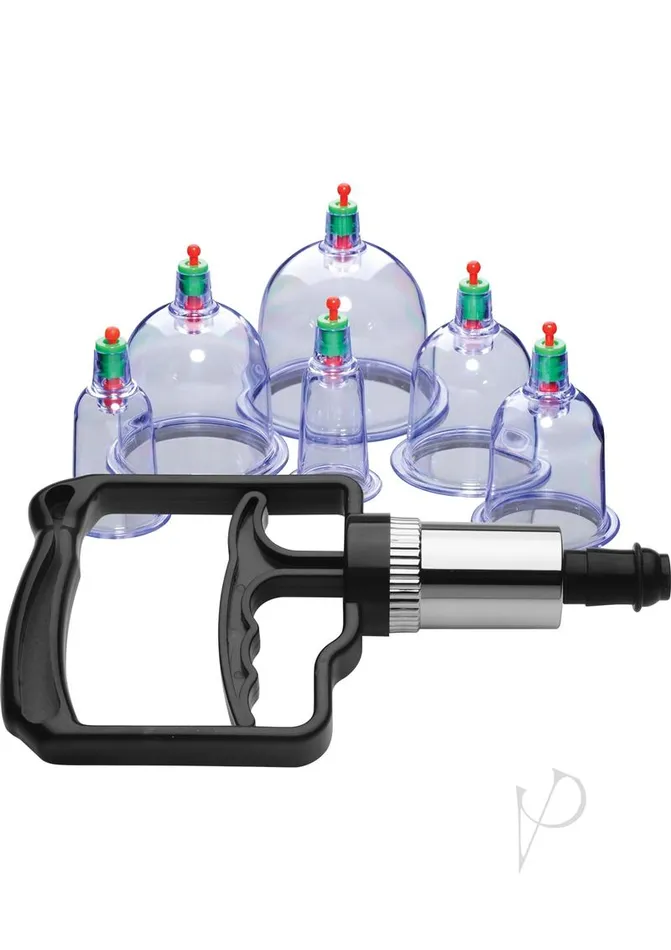 Master Series Male Sex Toys Master Series Sukshen 6 Piece Cupping Set